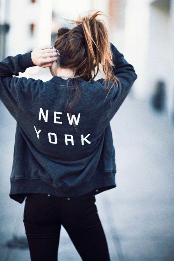 sweatshirt-femme-new-york-mode-tendance-de-l-été-2015