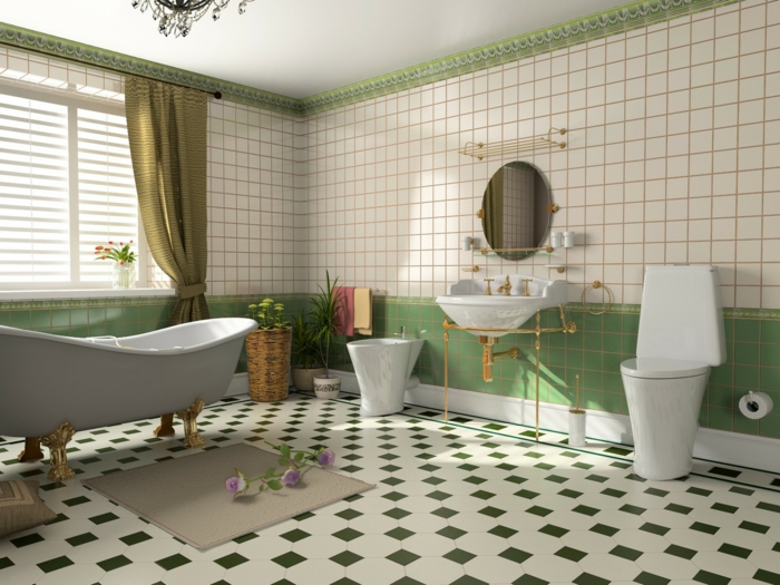 0-salle-de-bain-rétro-idée-aménagemen-salle-de-bain-ancienne-carrelage-blanc-noir