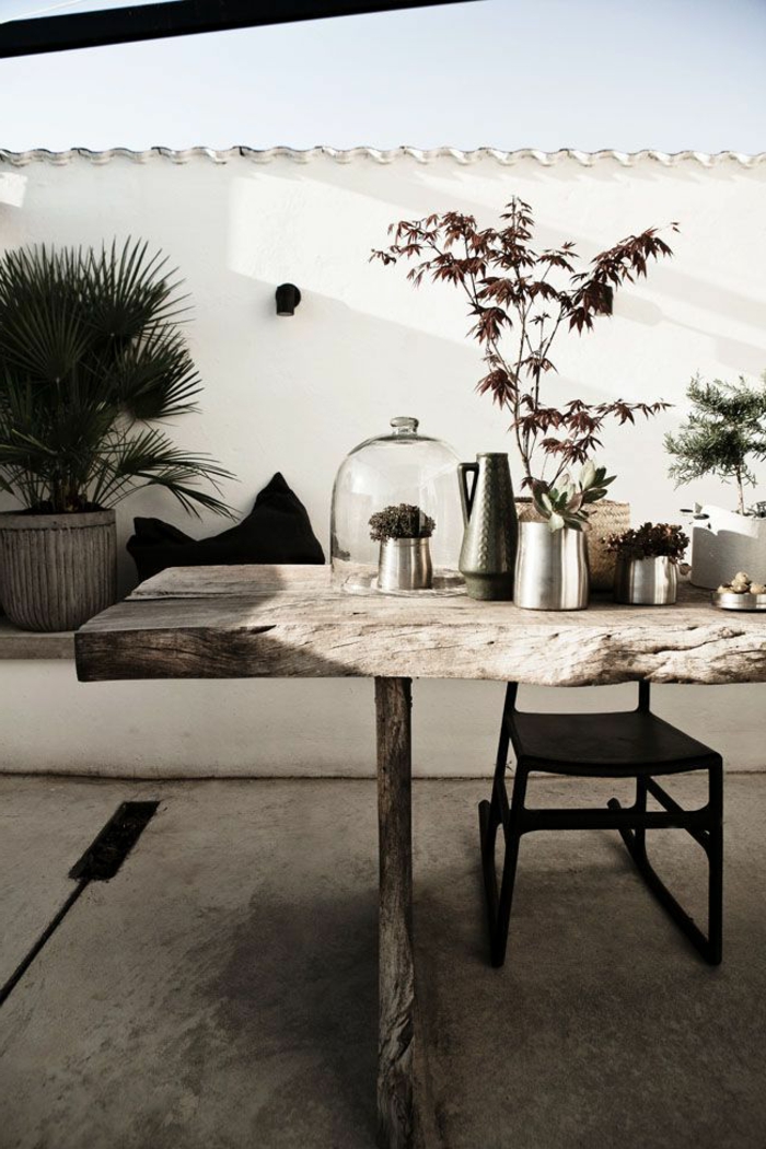 1-meubles-rustiques-table-rustique-pour-le-jardin-aménagement-de-jardin-moderne