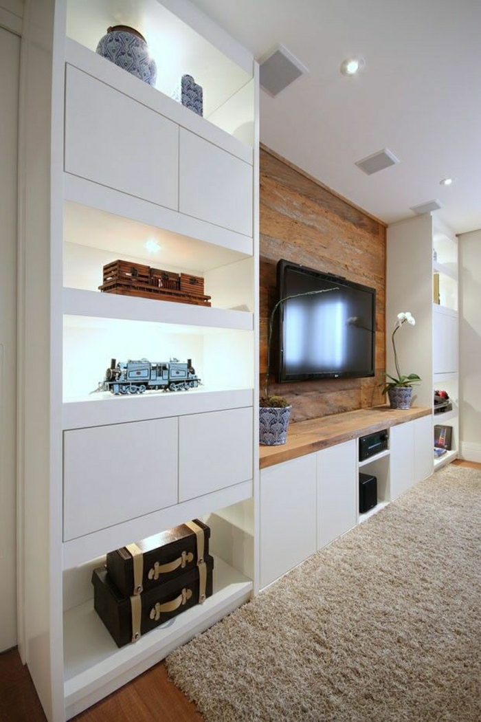 1-salon-moderne-design-meuble-télé-en-bois-bibiothèque-laqué-blanc-tapis-beige