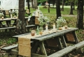 La table de pique nique qui va vous inspirer pour déjeuner en dehors!