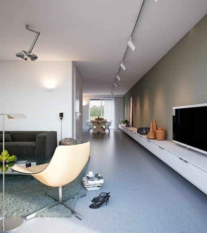 1-un-moderne-salon-tapis-gris-chaise-canapé-gris-studio-meuble-en-bois-mur-gris