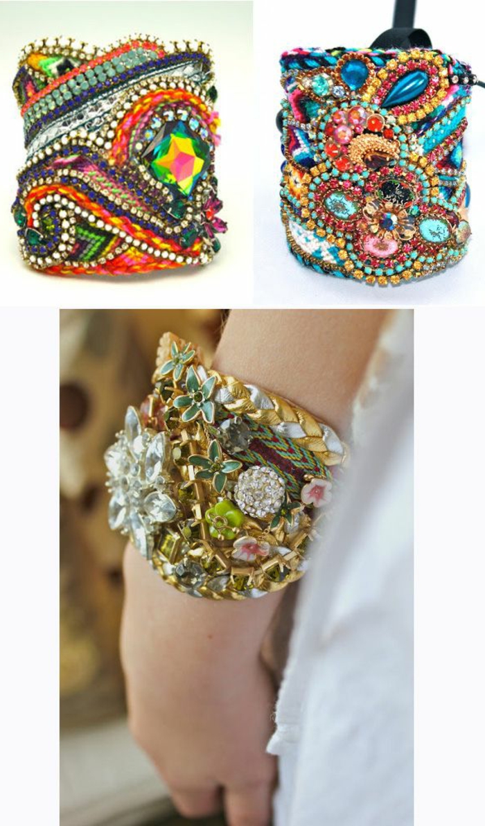 bracelet-manchette-coloré-et-ornementé
