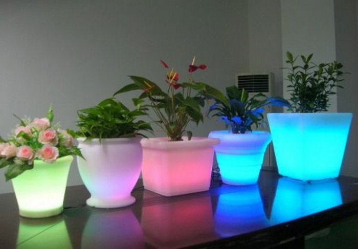 eclairage-jardin-pot-de-fleur-lumineux-éclaire