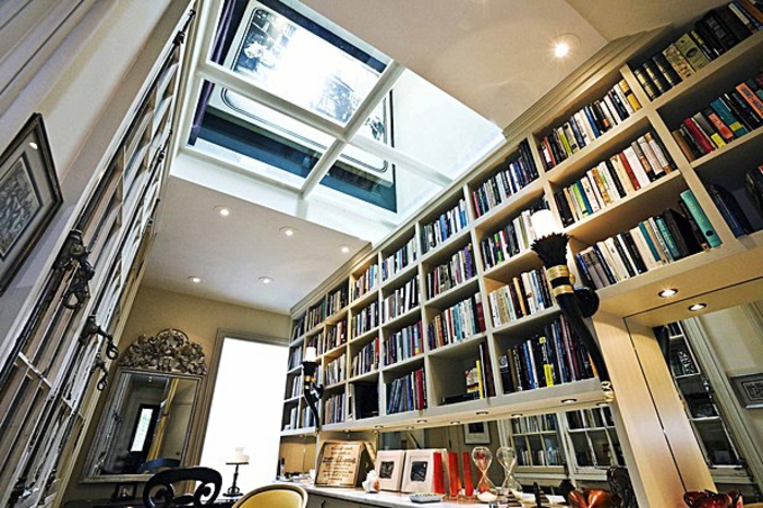 sol-de-verre-idée-bibliothèque-plafond-en-verre-idée-maison-de-luxe
