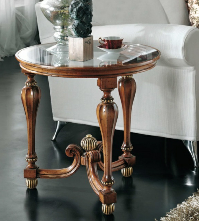 table-basse-convertible-salle-de-séjour-ronde-table-baroque-bois-et-verre