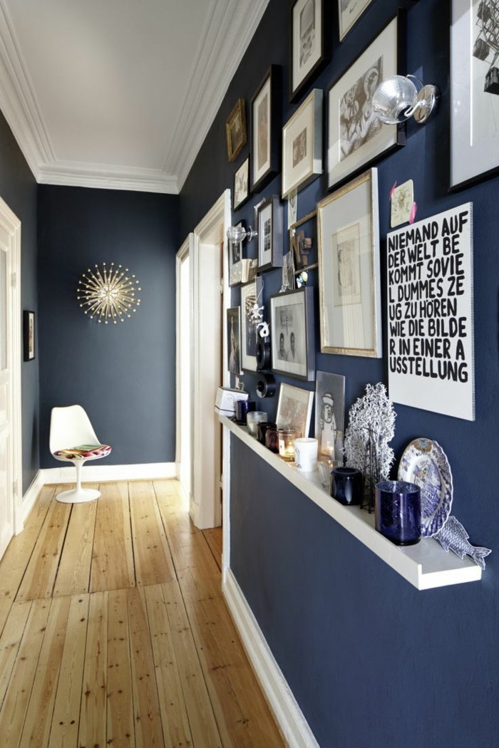 étagère-murale-salon-étagère-murale-design-ikea-avec-tiroir-mur-bleu-beaucoup-de-photos