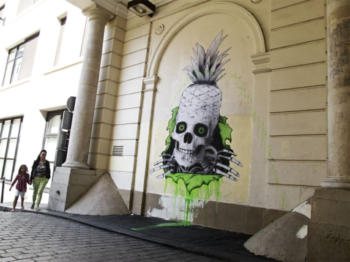 Street-art-paris-artiste-célèbre-graffiti-ludo-street-art