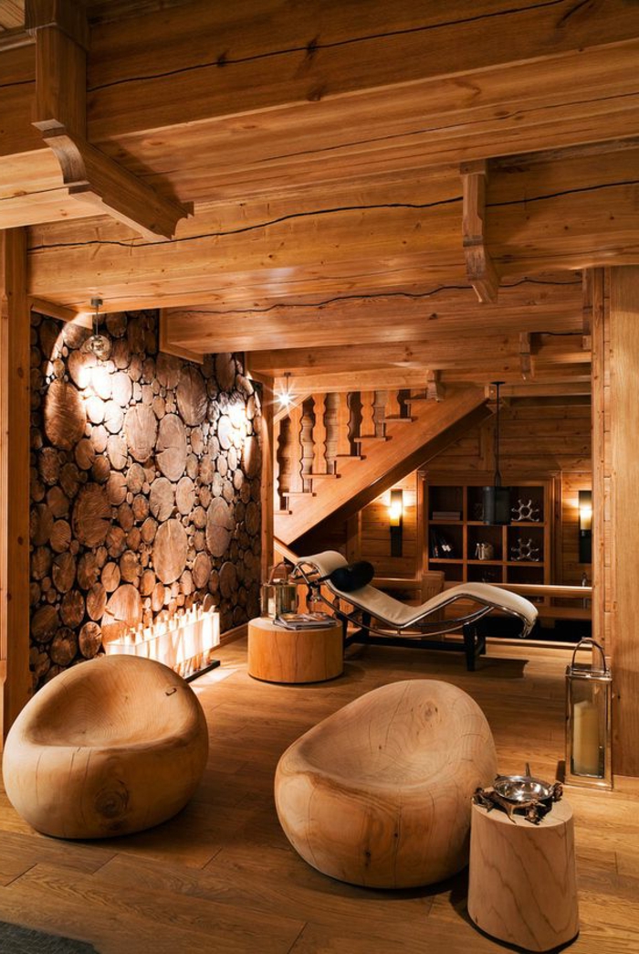 chalet-bois-habitable-ambiance-cocooning-salle-de-repos-meubles-en-bois-massif