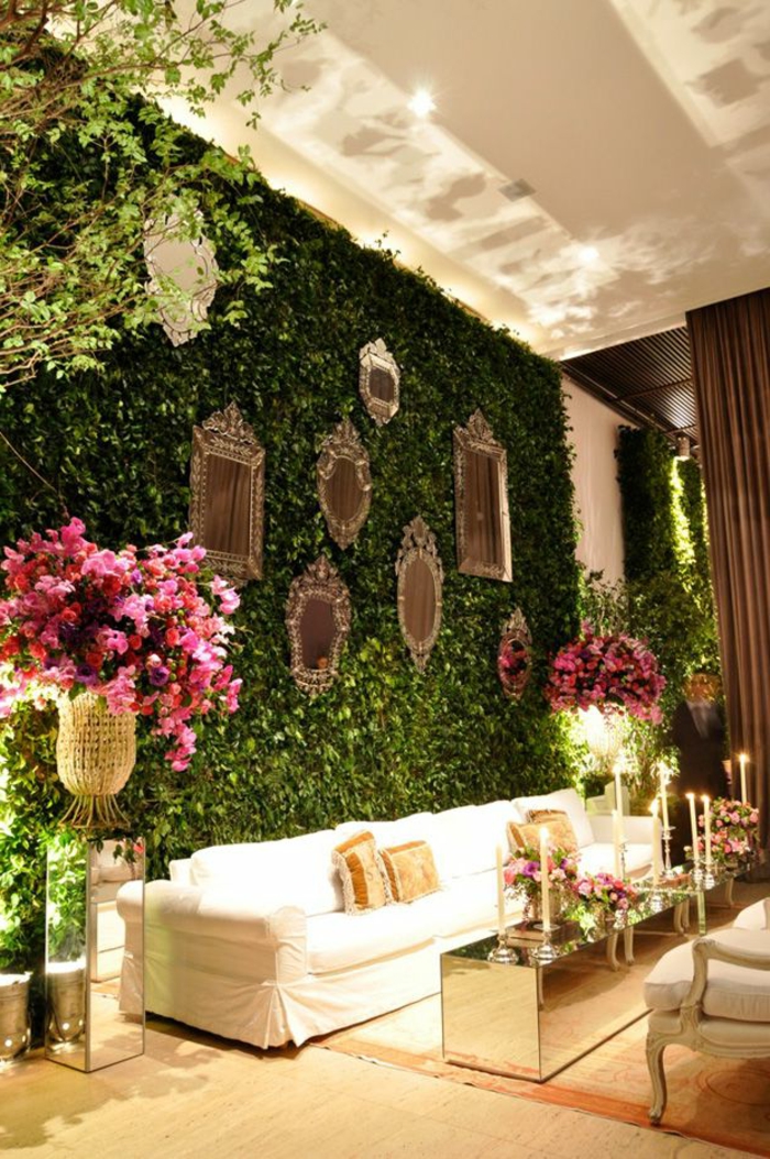 décoration-avec-pelouse-synthétique-mur-de-gazon-artificiel-maison-de-luxe-intérieur