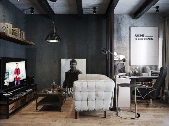 la-salle-de-séjour-style-industriel-meuble-tv-télé-meuble-resized