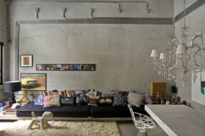 le-meuble-tv-style-industriel-salle-de-séjour-grand-canapé-lit