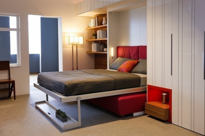 lit-pliant-design-lit-conforama-lit-gigogne-ikea-meubles-joli-chambre-à-coucher-fenetre-grande