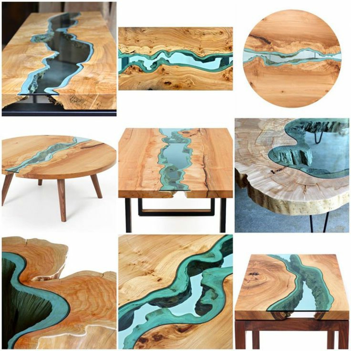 meubles-en-bois-brut-les-tables-rivières-inspirés-de-la-nature