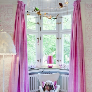Le rideau en lin - une belle décoration pour l'intérieur