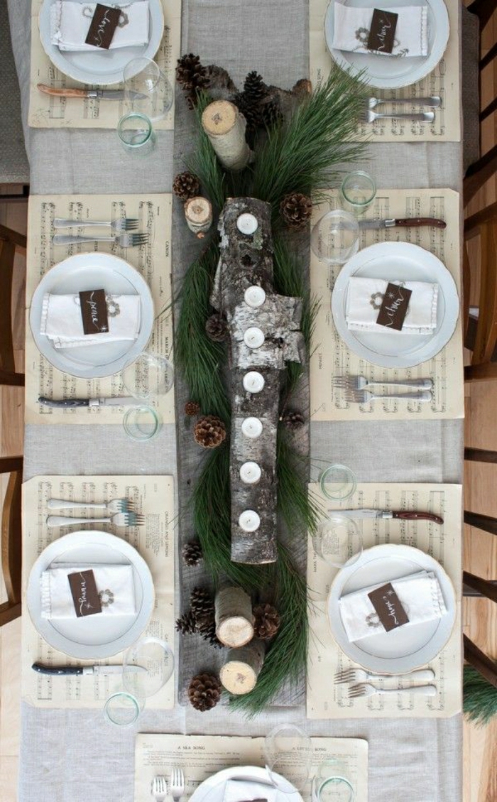 set-de-table-en-papier-set-de-table-jetable-nappe-gris-décoration-de-table