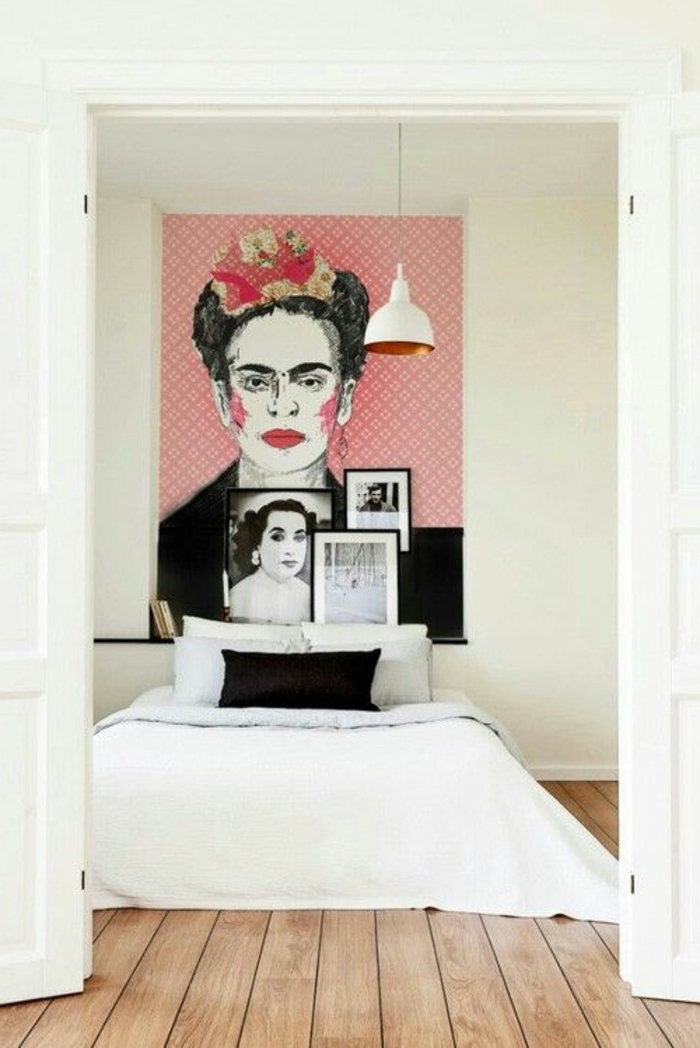 tableau-pop-art-extravagant-chambre-à-coucher