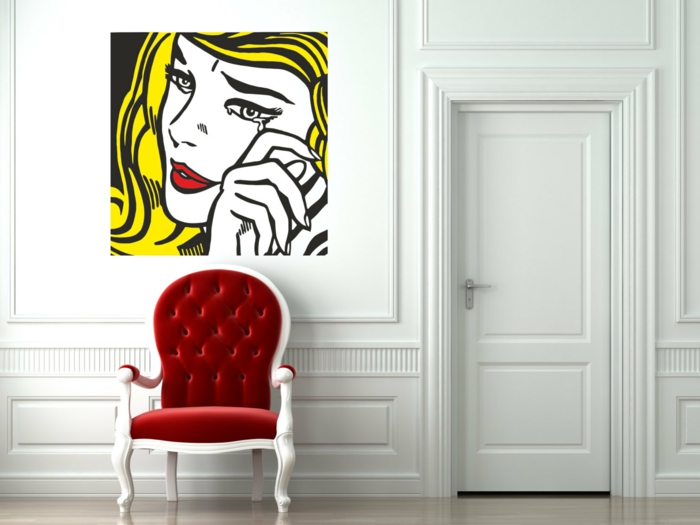 tableau-pop-art-sticker-mural-pop-art