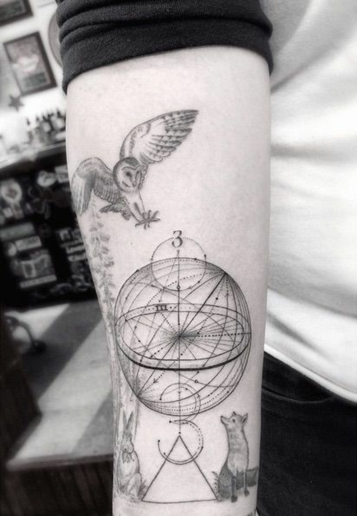 tattoo-triangle-symboles-tatouages-origami-tattoo-globe