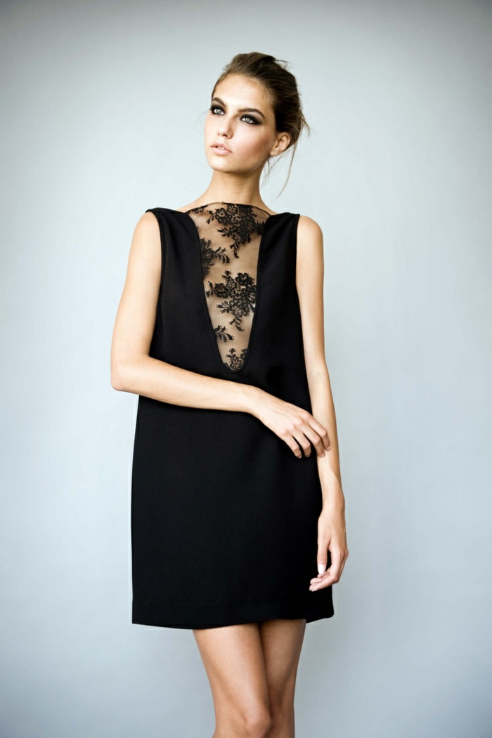 0-robe-fluide-habillée-de-couleur-noir-pour-les-filles-élégantes
