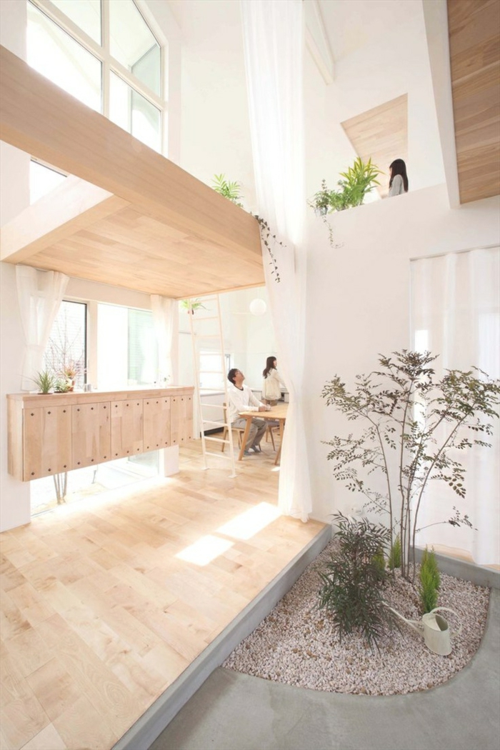 1-décoration-japonaise-style-japonaise-chambre-japonaise-en-bois-clair-style-japonais-plante-verte
