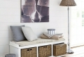 Le banc de rangement – un meuble fonctionnel qui personnalise le décor