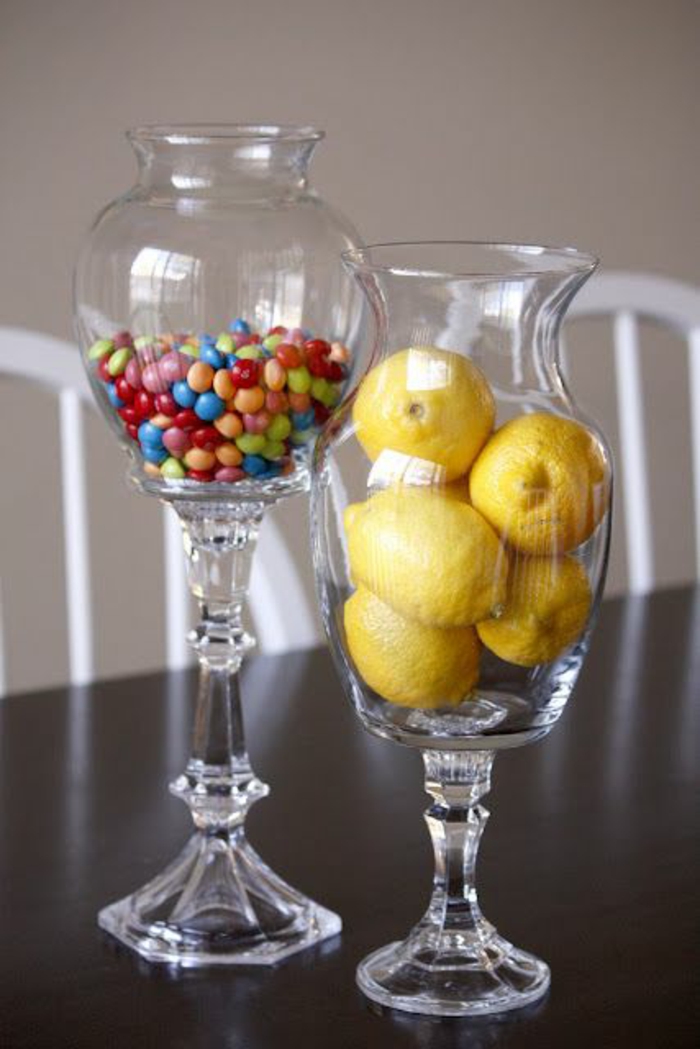 bonbonnière-en-verre-joli-article-décoration-verre-bocal-fruits-limones-bonbons-m&m