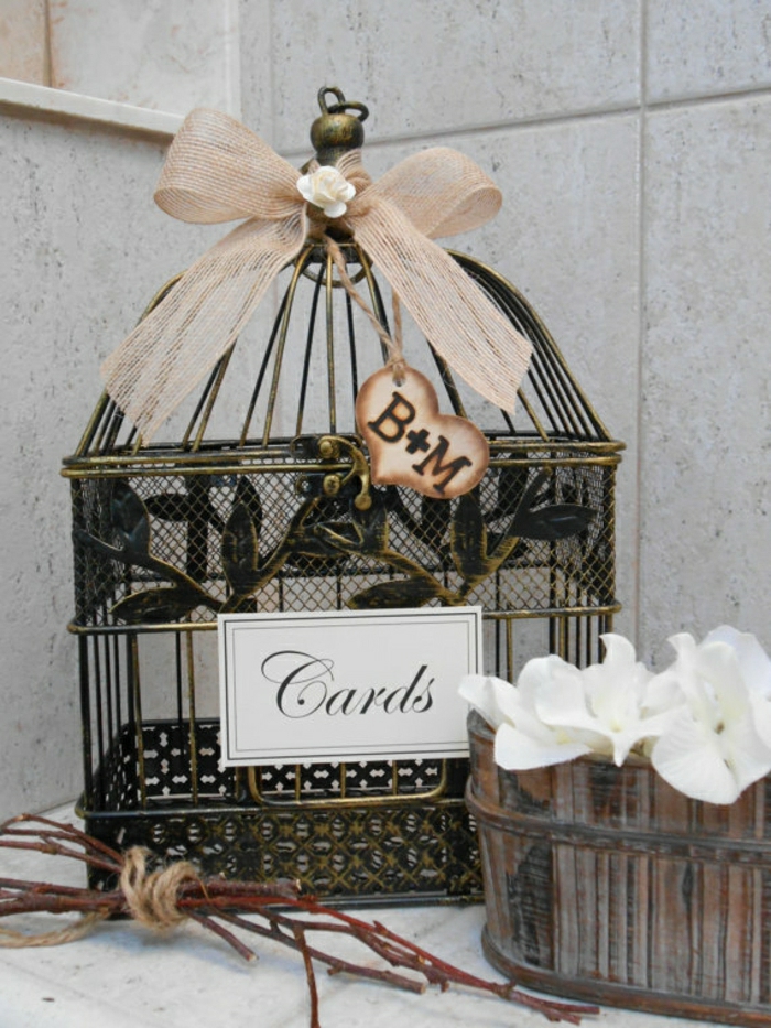 La Cage à Oiseaux Décorative Tendance Shabby Chic