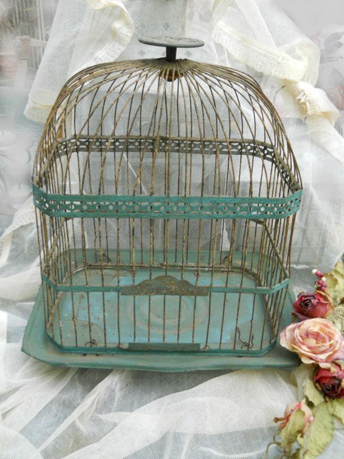 cage-à-oiseaux-décorative-décoration-vintage-de-fêtes
