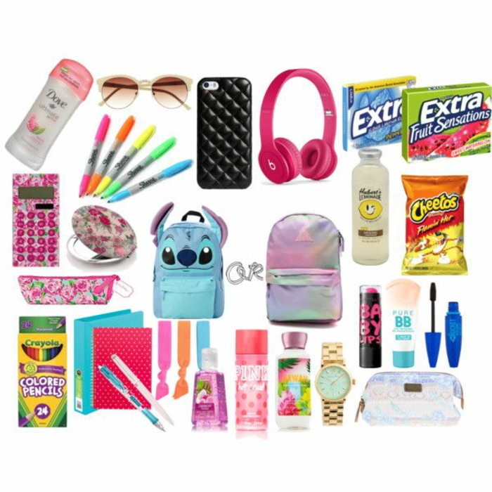 des-choses-nécessaires-pour-l-education-école-school-supplies-cahiers-crayons-organiser-cool-survival-kit-resized