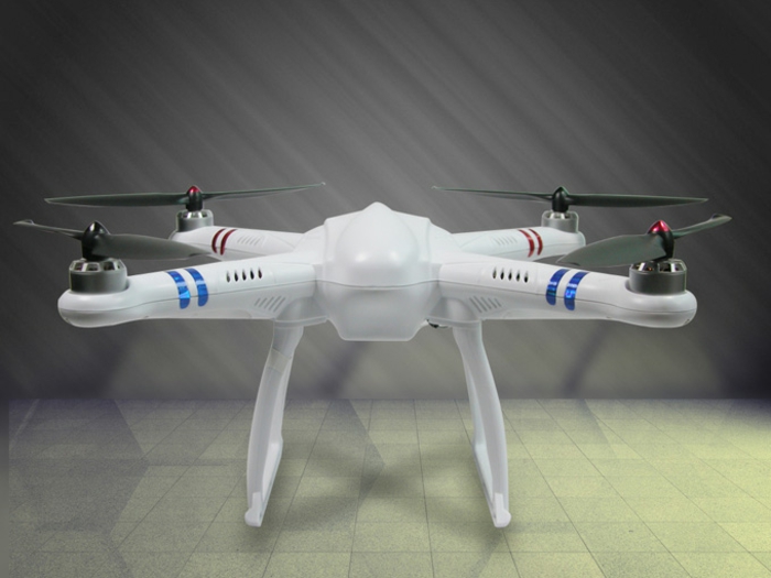 drone-télécommandé-un-drone-jouet-blanc