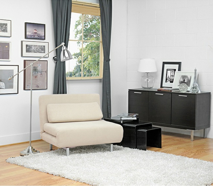 fauteuil-convertible-pour-le-salon-stylé-design-d-intérieur-noir-et-blanc