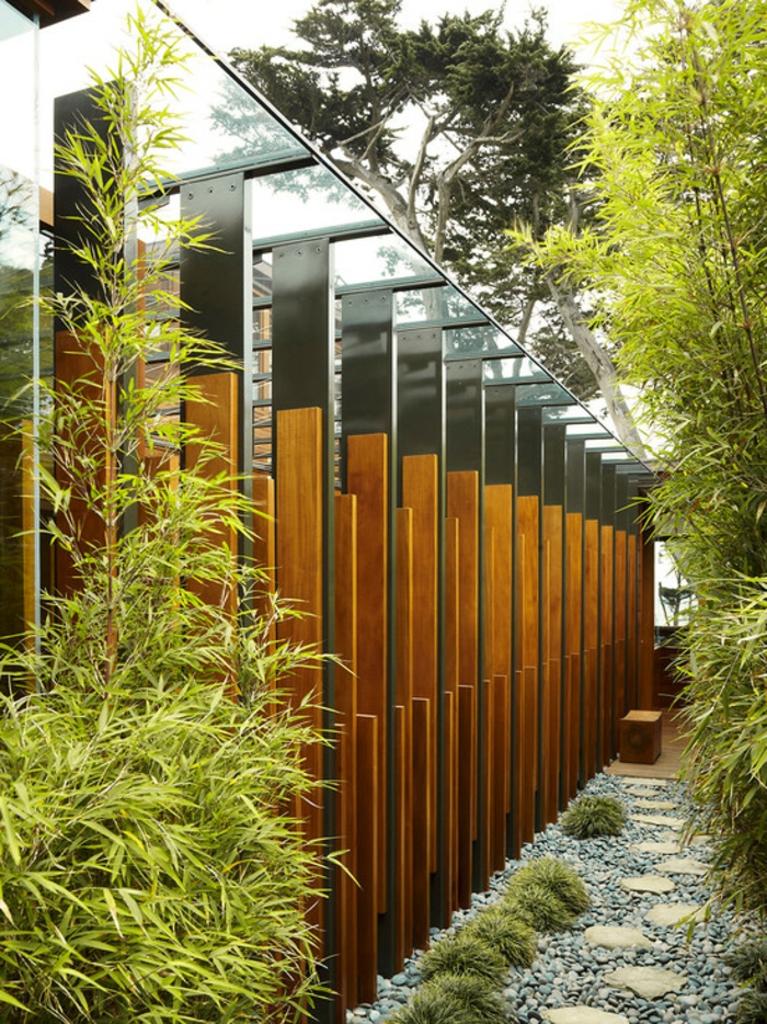 planter-des-bambous-idées-uniques-pour-l'extérieur-moderne