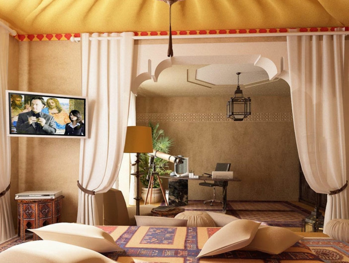 salon-oriental-sedari-marocain-décoration-salon-moderne-canapé-oriental-beige-moderne