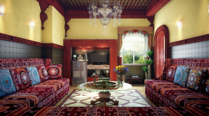 Moroccan Themed Living Room Amazing Ideas With Room Delectable Moroccan Style Living Room Moroccan Style Living Room
