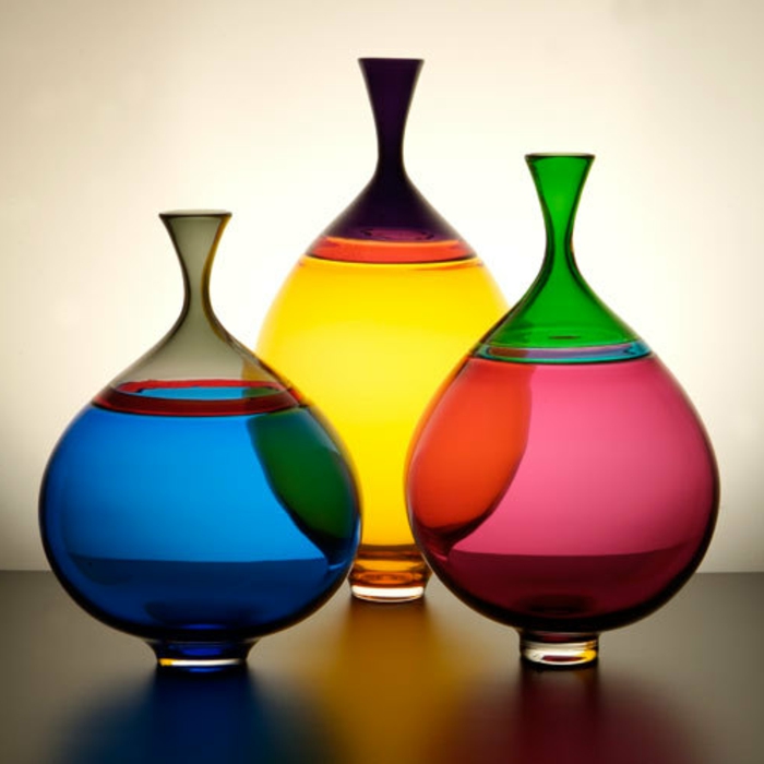 vase-blanc-fange-jarre-limon-vase-verre-décoration-vase-en-verre-colorés