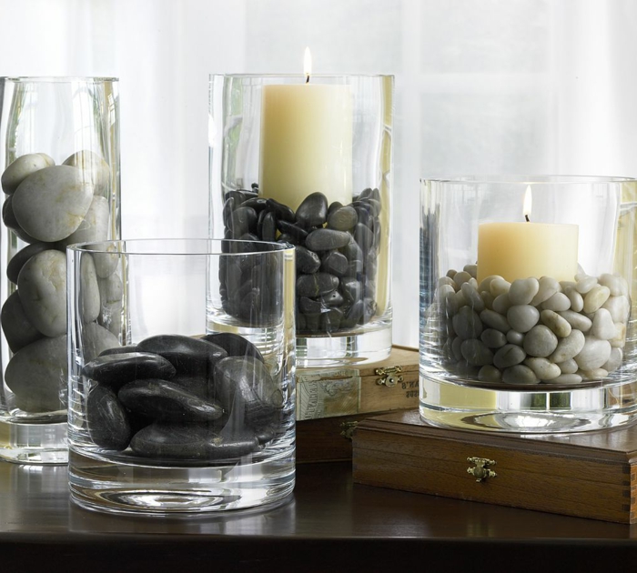 vase-blanc-fange-jarre-limon-vase-verre-décoration-vase-en-verre-pierres-bougies