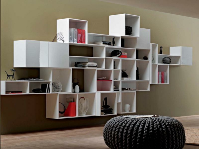 L’ étagère cube – praticité et style contemporain