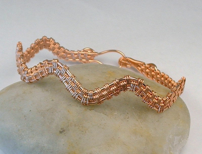 bracelet-en-cuivre-ondulant-design-original