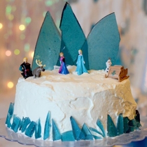 Le gâteau Reine des neiges - 50 idées originales