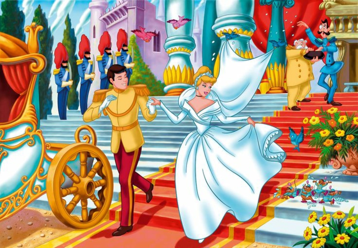 la-cendrillon-walt-Disney-deco-marriage-idées-à-faire-soi-même-l-animation-dessin-animé