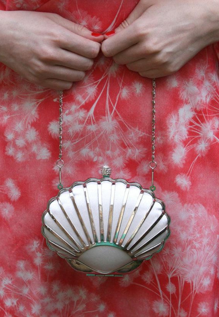 pochette coquillage