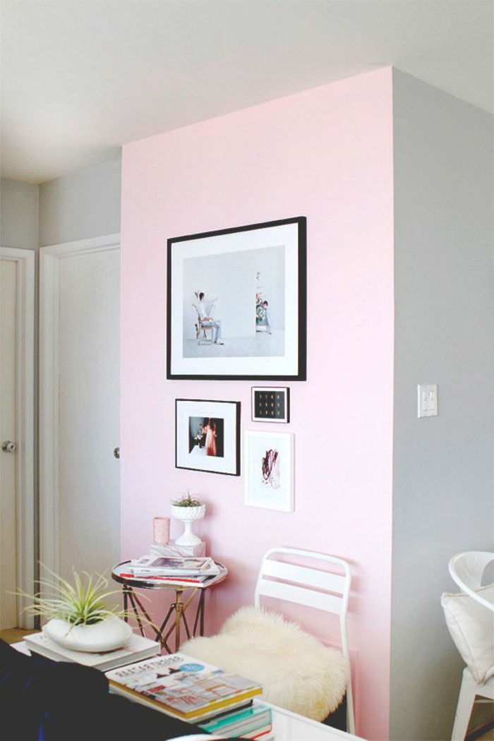 quelle-peinture-choisir-peinture-luxens-rose-pour-les-murs-dans-la-salle-de-séjour