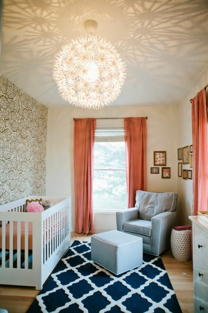 Idée-déco-mural-papiers-peints-design-belle-mur-chambre-bébé