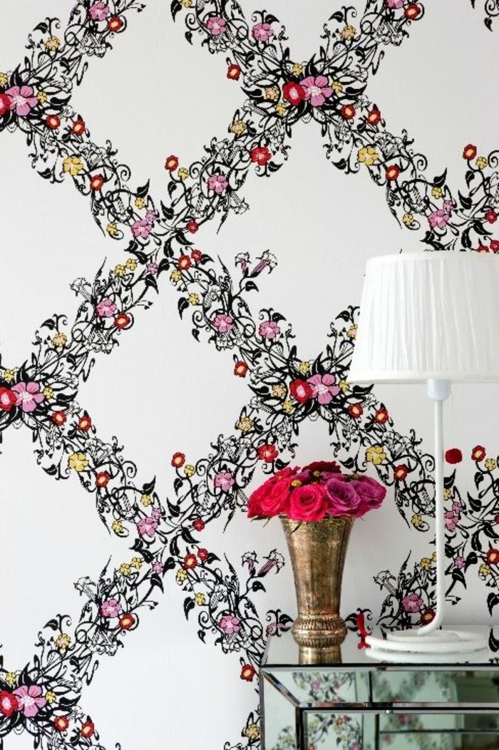 decouvrir-la-beauté-des-papier-peint-fleuri-pour-la-salle-de-sejour-moderne-avec-papier-peint-fleuri