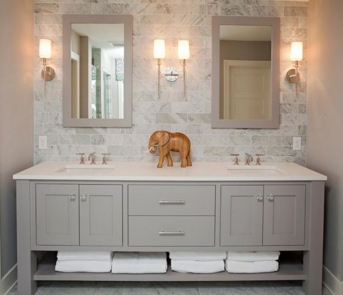 des-meuble-salle-de-bain-double-vasque-gris-idées-originales-elephant