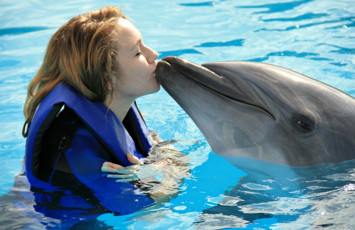 idée-cadeau-coupon-nager-avec-les-dauphins-france-femme-jolie