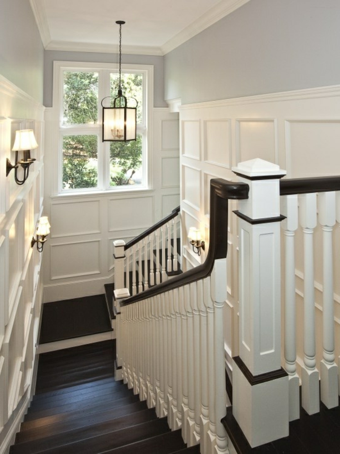 joli-escalier-tournant-en-bois-pour-creer-le-meilleur-couloir-chez-vous-escalier-en-bois-foncé