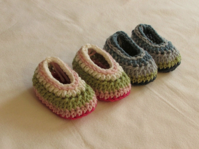 mignon-bébé-pantoufle-enfant-idée-originale-crochet