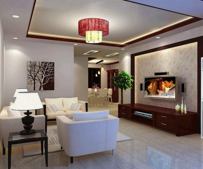 plafond-lumineux-design-salle-de-séjour-épurée